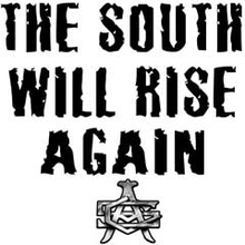 the south will rise again t shirt